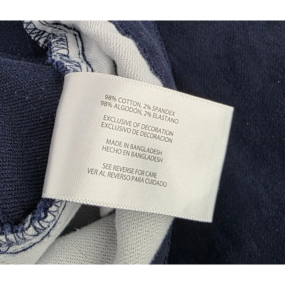 Banana Republic Mens Pants Size 38x32 Navy Blue Straight Leg Chino Trousers